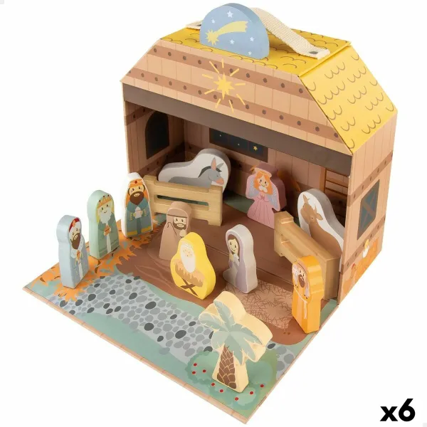 Ziemassvētku Laika Komplekts Woomax 24,5 x 20,5 x 24,5 cm (15 Daudzums) (6 gb.)