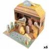 Kalėdų prakartėlės scena Woomax 24,5 x 20,5 x 24,5 cm (15 Dalys) (6 vnt.)