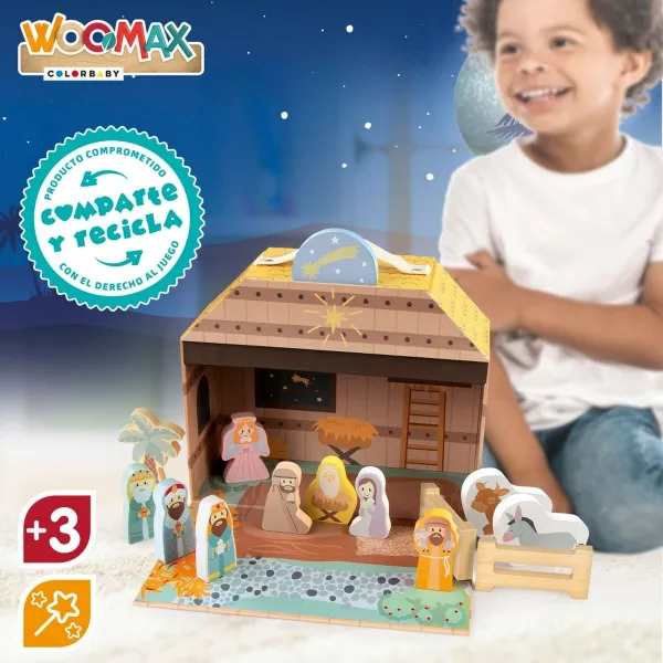 Seimikuvaelma Woomax 24,5 x 20,5 x 24,5 cm (15 Kappaletta) (6 osaa)