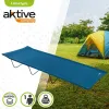 Sun-lounger Aktive Blue Foldable 180 x 18 x 60 cm (6 Units)