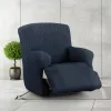 Armchair slipcovers Eysa ROC Blue 80 x 120 x 110 cm