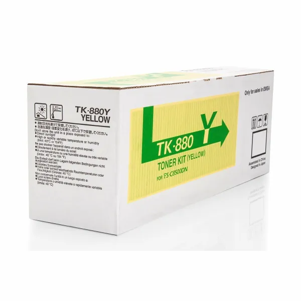Original Toner Kyocera TK-880Y Yellow