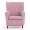 Wingback chair cover Eysa ULISES Pink 80 x 100 x 90 cm