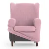 Wingback chair cover Eysa ULISES Pink 80 x 100 x 90 cm