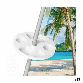 Rantavarjo kuppiteline Aktive 29,5 x 8 x 29,5 cm Skėtis nuo saulės (12 osaa)