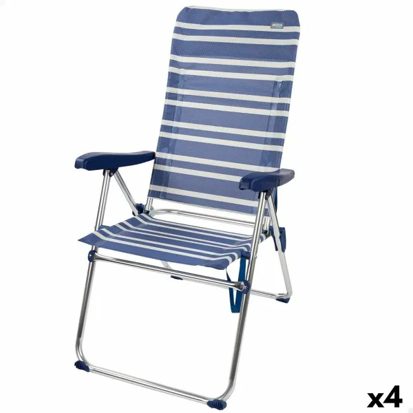 Saliekamais Krēsls Aktive Mykonos 47 x 108 x 66 cm (4 gb.)