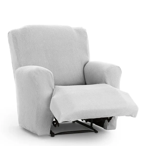 Armchair slipcovers Eysa ULISES Pearl Gray 80 x 100 x 90 cm