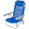 Saliekams Krēsls ar Galvas Balstu Aktive Gomera Zils 48 x 84 x 46 cm (2 gb.)
