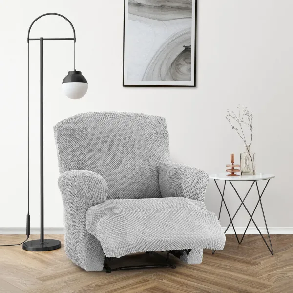 Armchair slipcovers Eysa THOR Grey 80 x 100 x 90 cm