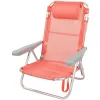 Pääntuellinen kokoontaitettava tuoli Aktive Flamingo Koralli 48 x 84 x 46 cm (2 osaa)