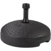 Base for beach umbrella Aktive Anthracite 45 x 30 x 45 cm (5 Units)