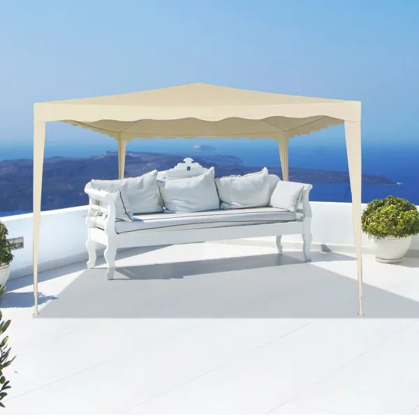 Huvimaja Aktive 300 x 240 x 300 cm Metalli Polyesteri Kerma