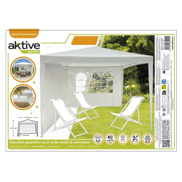 Huvimaja Aktive 270 x 255 x 270 cm Teräs Kerma