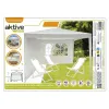Gazebo Aktive 270 x 255 x 270 cm Steel Cream