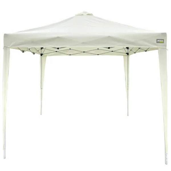 Gazebo Aktive Max-Air White 300 x 300 x 250 cm Cloth Steel