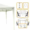 Gazebo Aktive Max-Air White 300 x 300 x 250 cm Cloth Steel