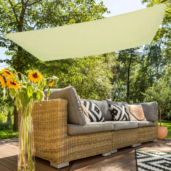 Shade Sail Aktive Cream 200 x 0,5 x 300 cm Rectangular (6 Units)