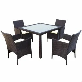 Stalo rinkinys su 4 kėdėmis Aktive 100 x 100 x 75 cm