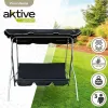 Smulkintuvas Aktive 3 vietos Juoda 180 x 107 x 160 cm