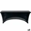 Защитный чехол Aktive Чёрный 183 x 76 x 76 cm Стол Аксессуары транспортные средства шоссе (6 штук)