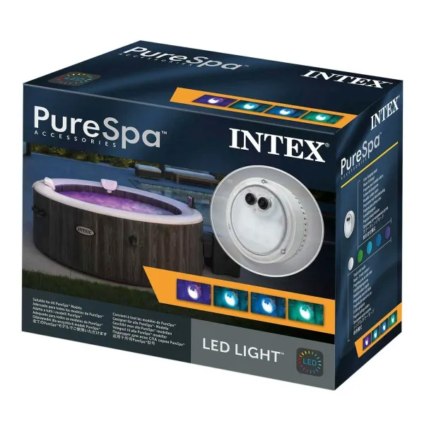 Свет бассейна Intex 28503 12 x 12 x 6,5 cm Разноцветный (8 штук)