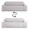 Sofa cover Eysa SILVER Light grey 400 x 270 cm Reversible