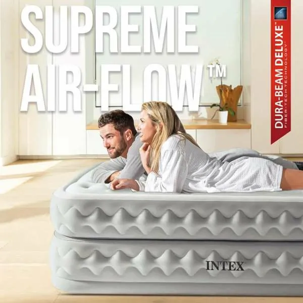 Puhallettava patja Intex 152 x 203 x 51 cm 272 kg