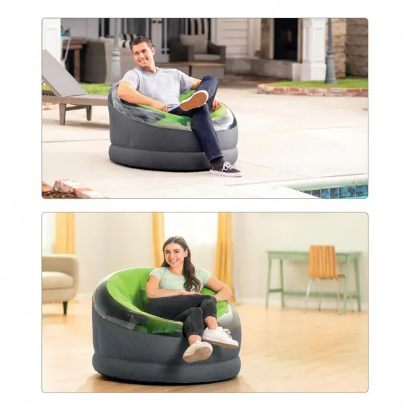 Pripučiamas fotelis Intex EMPIRE 112 x 69 x 109 cm (3 vnt.)