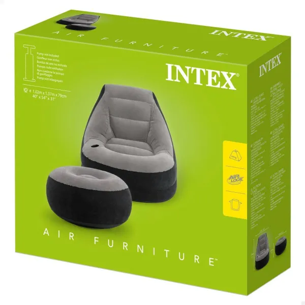 Надувное кресло Intex ULTRA LOUNGE 99 x 76 x 130 cm (4 штук)