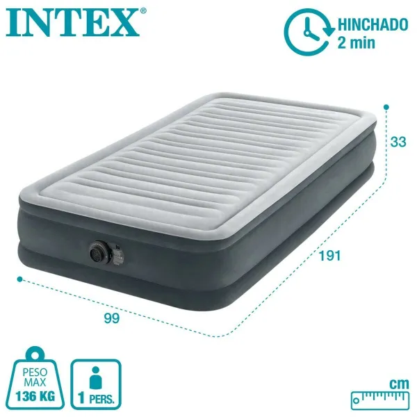 Pripučiamas čiužinys Intex