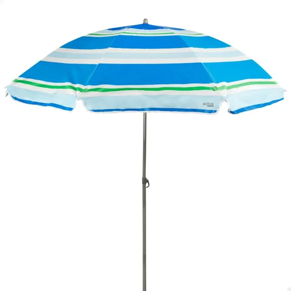 Aurinkovarjo Aktive Sininen Punainen Ø 200 cm 200 x 196 x 200 cm UV50 (6 osaa)