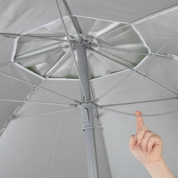 Saulessargs Aktive Zils Ø 180 cm 180 x 187,5 x 180 cm 180 x 190 x 180 cm UV50 (12 gb.)