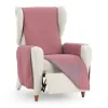 Armchair slipcovers Eysa SILVER Red 100 x 110 x 55 cm Reversible