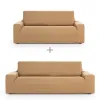 Sofa cover set Eysa ULISES Yellow 2 Pieces