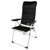 Пляжный стул Aktive Deluxe Складной Чёрный 49 x 123 x 67 cm (2 штук)
