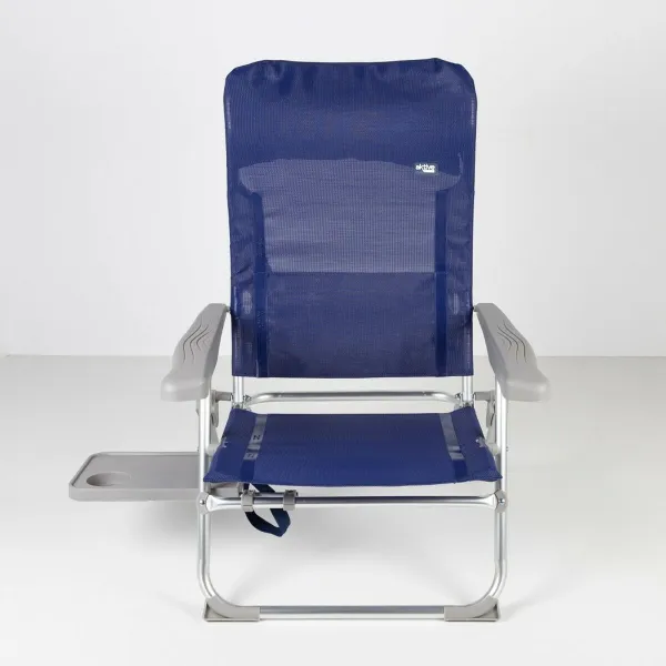 Rantatuoli Aktive Slim Taitettava Laivastonsininen 47 x 89 x 57 cm (2 osaa)