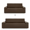 Sofa cover set Eysa ULISES Brown 2 Pieces