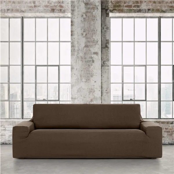 Sofa cover set Eysa ULISES Brown 2 Pieces