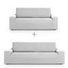 Sofa cover set Eysa ULISES Pearl Gray 2 Pieces