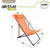 Atzveltnes krēsls Aktive Oranžs 53 x 87 x 78 cm (4 gb.)