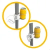 Beach Umbrella Cup Holder Aktive 23 x 12 x 8 cm (24 Units)
