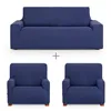 Sofa cover set Eysa ULISES Blue 3 Pieces