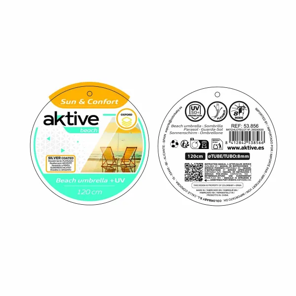Saulessargs Aktive 120 x 87 x 120 cm (6 gb.)