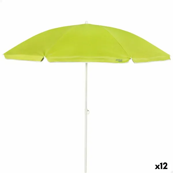 Зонтик Aktive Зеленый 200 x 202 x 200 cm (12 штук)