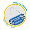 Beach Chair Aktive Foldable Blue 44 x 72 x 35 cm (4 Units)