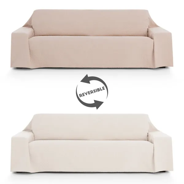 Sofa cover Eysa SILVER Beige 260 x 270 cm