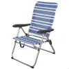 Пляжный стул Aktive Mykonos Синий 47 x 93 x 63 cm (4 штук)