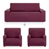 Sofa cover set Eysa ULISES Burgundy 3 Pieces