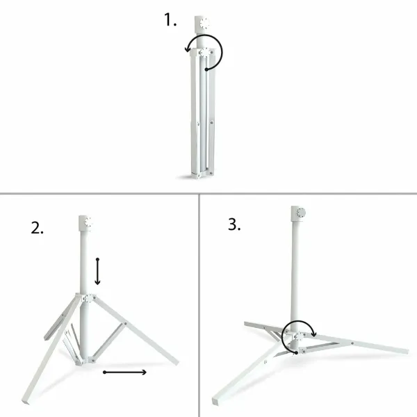 Base for beach umbrella Aktive 78,5 x 58,5 x 78,5 cm 78 x 58 x 78 cm (4 Units)