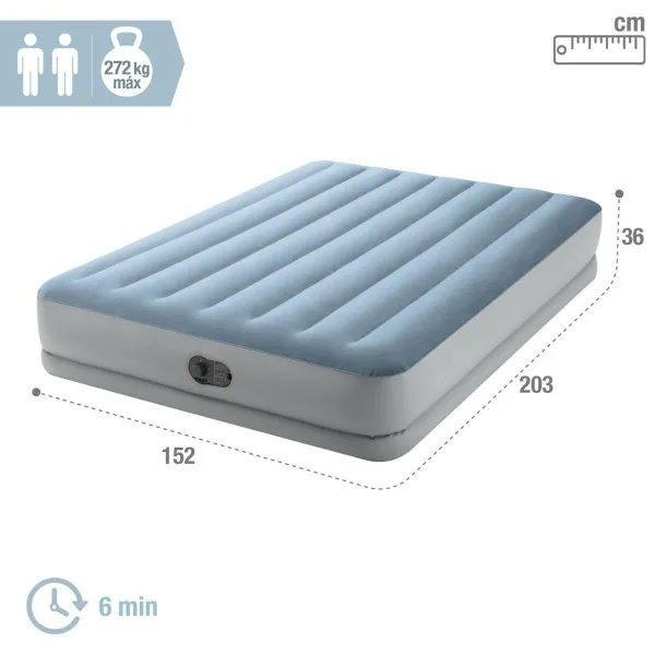 Надувная кровать Intex Comfort Queen 152 x 36 x 203 cm 2 штук
